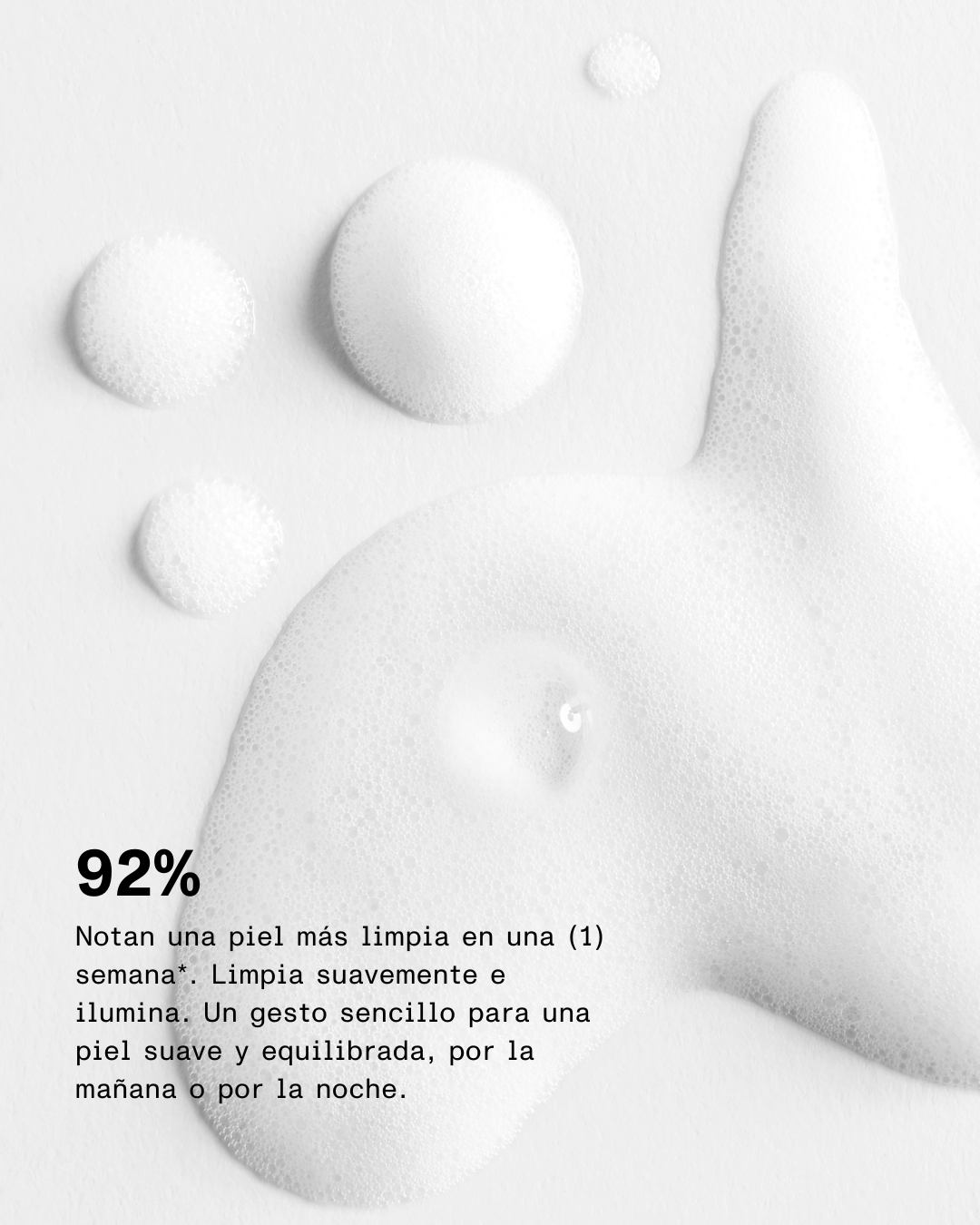 002 - Espuma de limpieza