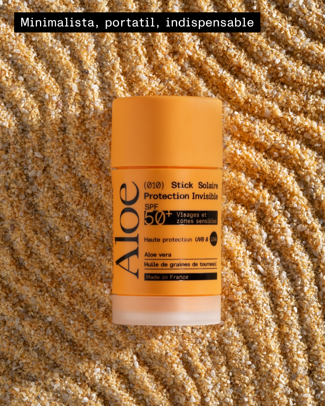 010 - Protector solar en barra SPF50+