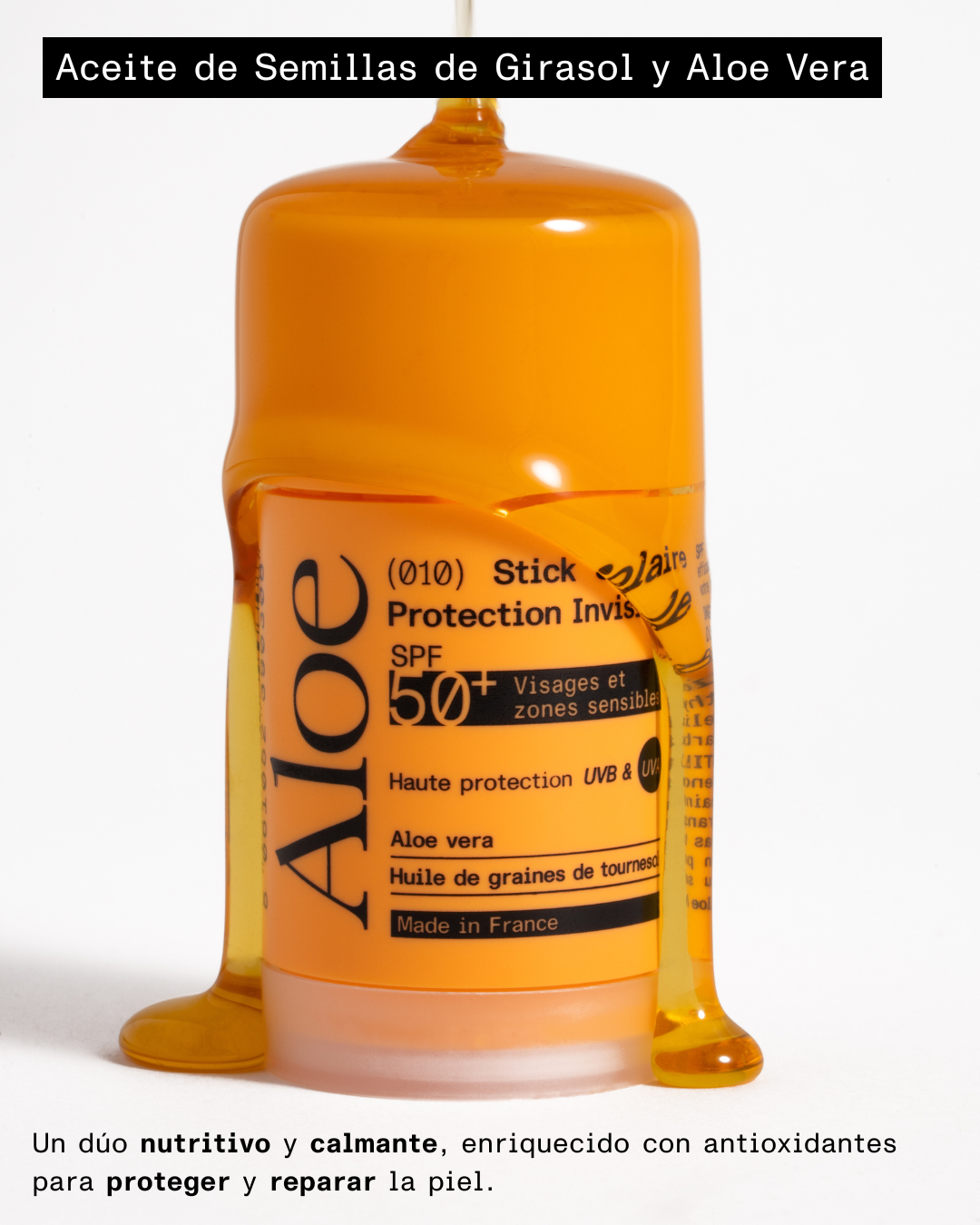 010 - Protector solar en barra SPF50+