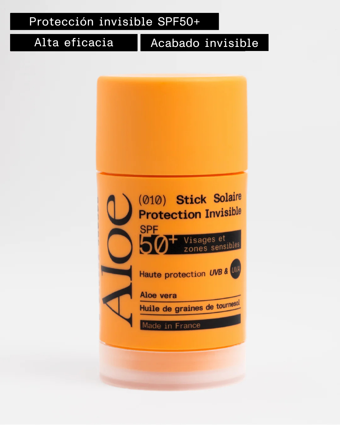 010 - Protector solar en barra SPF50+