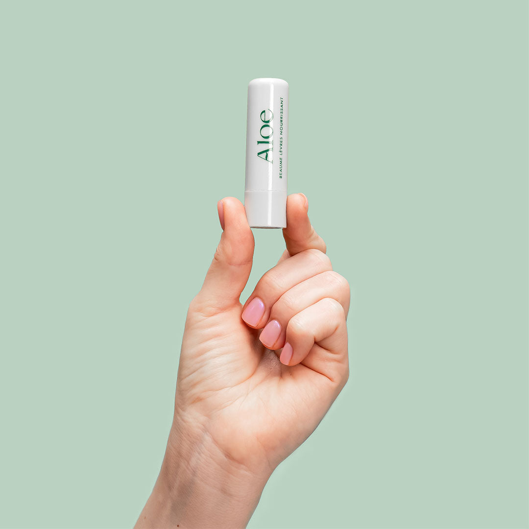 Bálsamo labial nutritivo con aloe vera